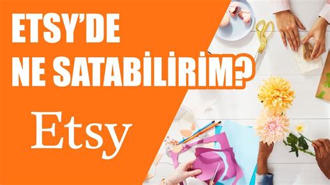 Etsy'de El Yapımı Ürünler Satarak Para Kazanma